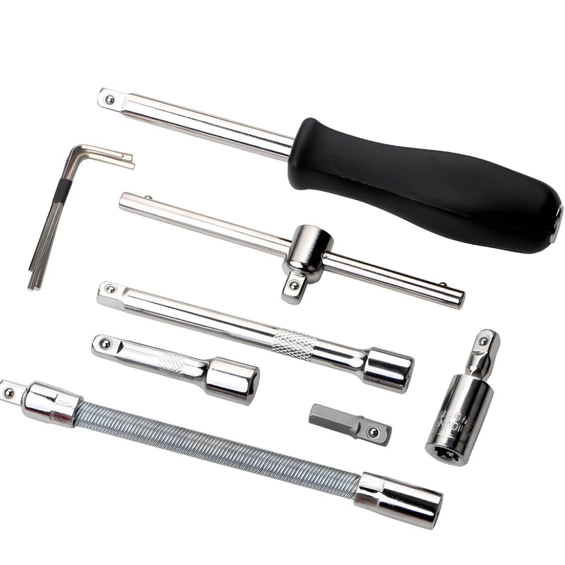 Kit de Ferramentas Profissional 46 Peças – Potência Compacta Para o Seu Dia a Dia