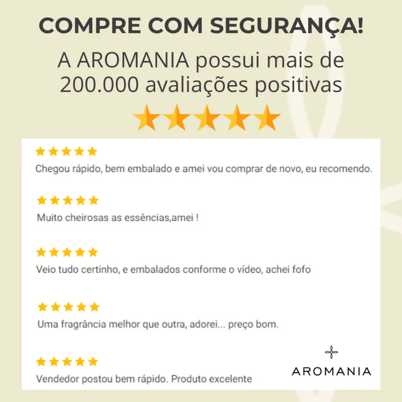 Kit 5 Essências Premium 15ml | Aromatização Duradoura para Umidificador, Difusor e Casa