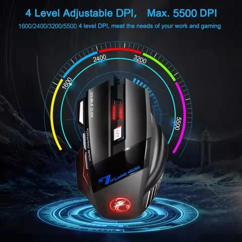 Mouse Gamer X7: O Segredo dos Campeões Está Aqui — Não Fique Para Trás