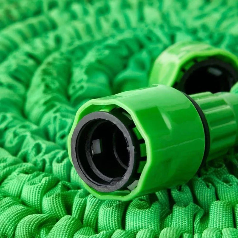 Mangueira Expansível Retrátil 15m – Flexível, Mágica e Prática para Jardim e Limpeza