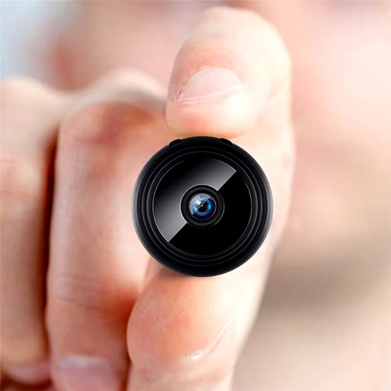 Mini Câmera de Segurança A9 Wireless 1080p – Compacta, Discreta e com Visão Noturna