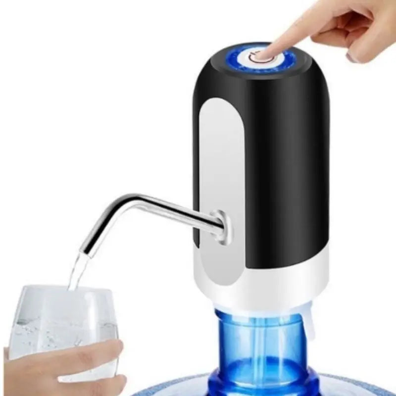 Bomba Elétrica Recarregável USB para Galão de Água – Digital, Universal e Prática