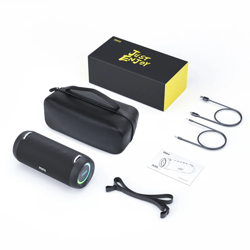 MIFA A90 – Caixa de Som Bluetooth 60W com Graves Profundos e Bateria 30h | Speaker Portátil à Prova d’Água