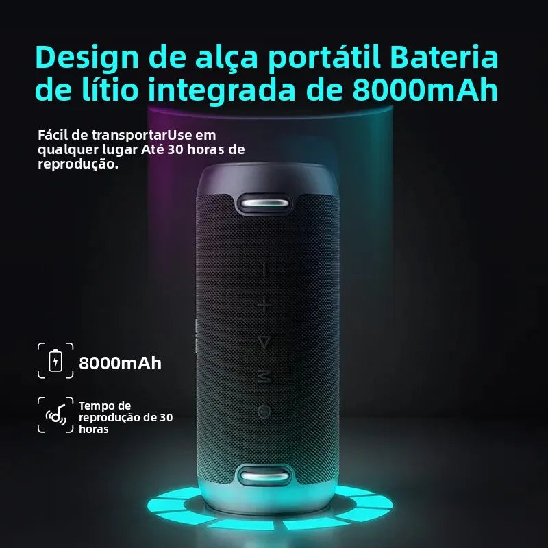 MIFA A90 – Caixa de Som Bluetooth 60W com Graves Profundos e Bateria 30h | Speaker Portátil à Prova d’Água