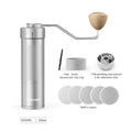 Moedor de Café Manual Profissional MHW-3BOMBER – Precisão 0.016mm/Click, Ajustável para Espresso e Café Filtrado, Aço Inox Durável