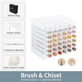 Kit Ohuhu Honolulu | Marcadores Profissionais Álcool Recarregáveis – 24 a 320 Cores Vibrantes, Dupla Ponta Brush + Chisel | Para Desenho, Mangá, Sketch e Arte Escolar