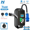 Carregador Portátil EV 7kW K.H.O.N.S | Carga Ultra Rápida, Segura e Compatível com +30 Marcas