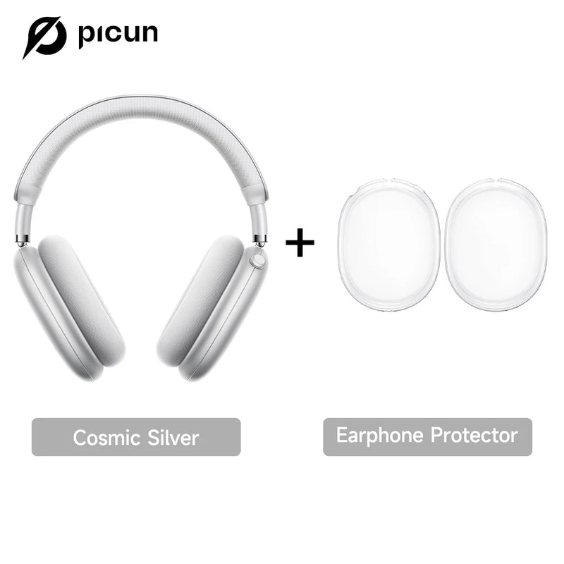 Picun F8 Pro – Headphones Bluetooth Wireless HiFi com ANC -52dB, Áudio 3D Espacial, Head Tracking, Microfone HD e Latência Ultra-Baixa.