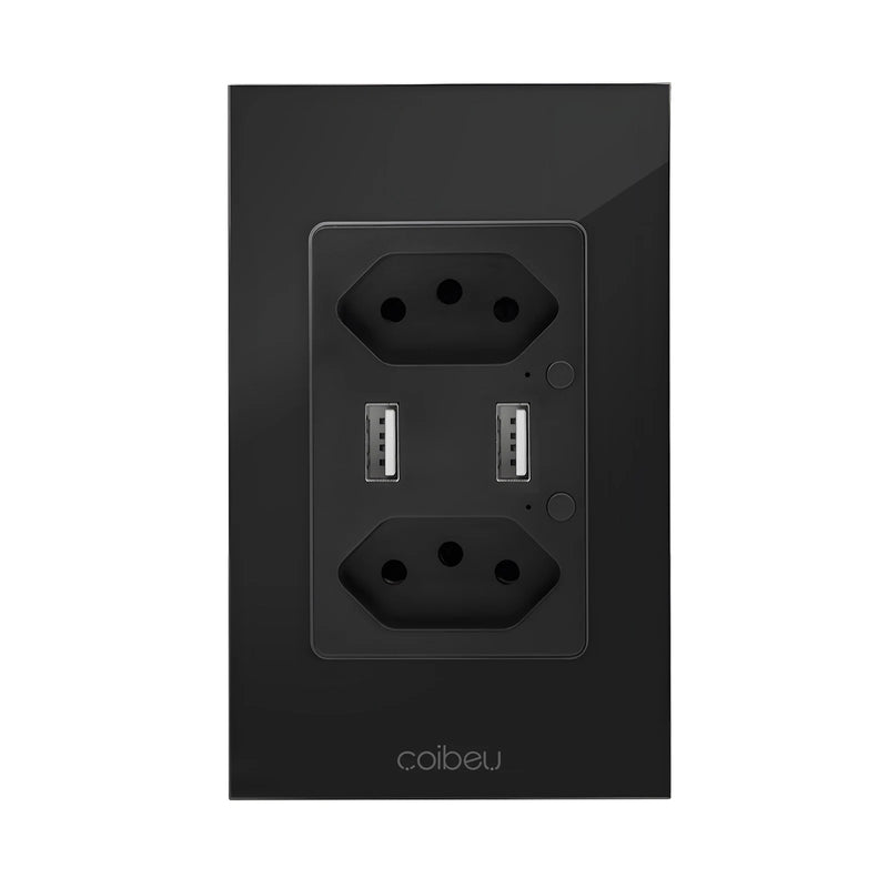 Interruptor Inteligente Wi-Fi Touch – Compatível com Alexa, Google e Tuya, Com Neutro