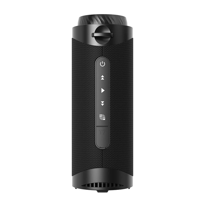 Tronsmart T7 – Alto-Falante Bluetooth Portátil com Som 360° Envolvente, LEDs Vibrantes, True Wireless Stereo e Controle via App