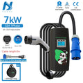 Carregador Portátil EV 7kW K.H.O.N.S | Carga Ultra Rápida, Segura e Compatível com +30 Marcas