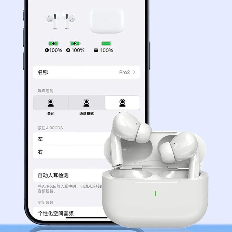 Fone Bluetooth Air Pro Pro2 – Leve, Resistente, com Som Incrível e Toque Inteligente!