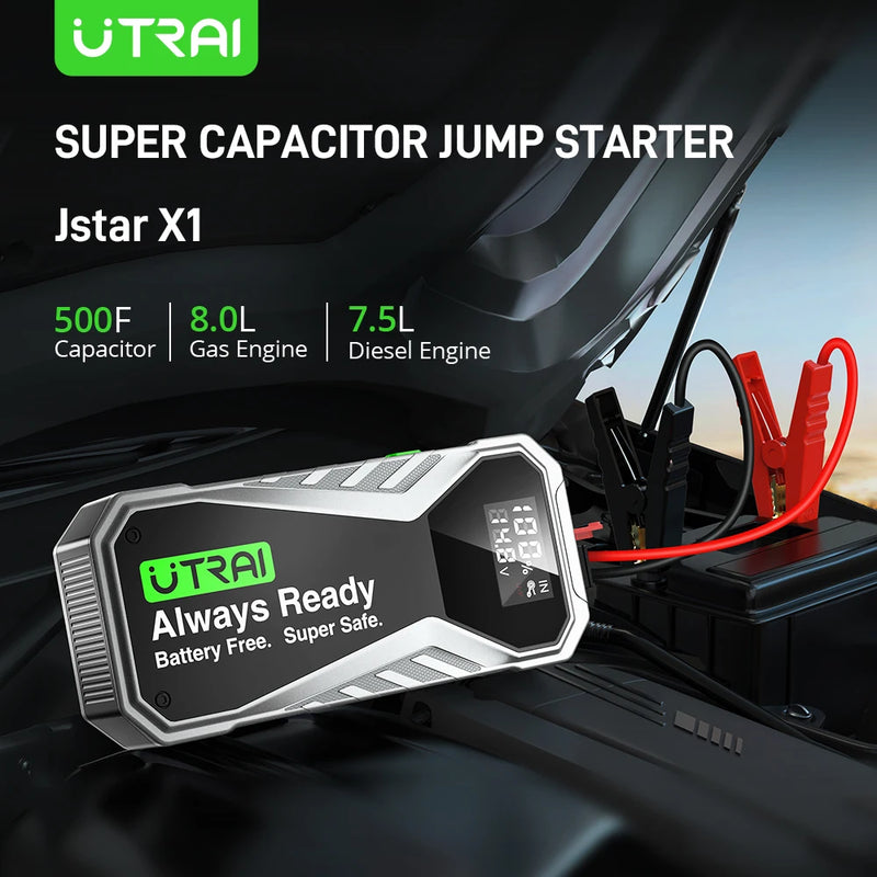 UTRAI SuperCap – O Arranque Automotivo Sempre Pronto e 100% Confiável