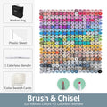 Kit Ohuhu Honolulu | Marcadores Profissionais Álcool Recarregáveis – 24 a 320 Cores Vibrantes, Dupla Ponta Brush + Chisel | Para Desenho, Mangá, Sketch e Arte Escolar