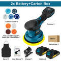 Gisam Politriz Elétrica Sem Fio 7000RPM – 6 Níveis, Motor Brushless, Compatível com Baterias Makita, Ideal para Carros e DIY