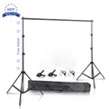Estúdio Profissional Onde Quiser – SH-XBJJ Adjustable Background Stand 2x2 / 2x3 / 2.6x3m | Green Screen & Chroma Key Fácil de Montar”