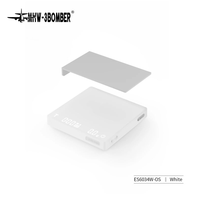 MHW-3BOMBER – Balança Digital de Café de Alta Precisão, Recarregável USB, Ideal para Baristas e Preparos Domésticos de Espresso
