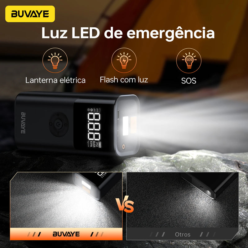 BUVAYE Power Max 2500A – Liga Seu Carro em Segundos e Salva Qualquer Emergência!