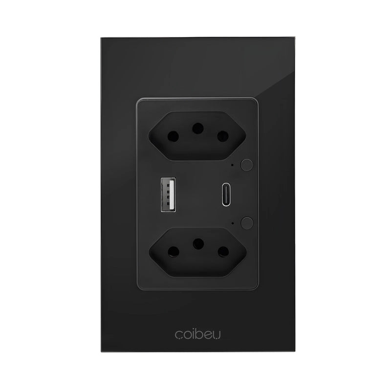 Interruptor Inteligente Wi-Fi Touch – Compatível com Alexa, Google e Tuya, Com Neutro