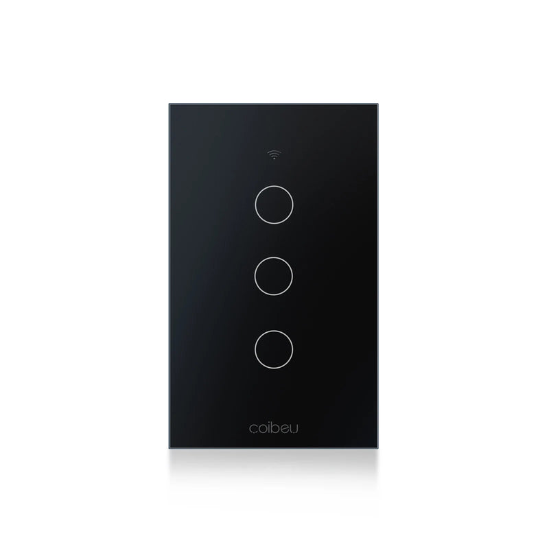 Interruptor Inteligente Wi-Fi Touch – Compatível com Alexa, Google e Tuya, Com Neutro