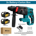 Furadeira Martelete Brushless 26mm 18V – Compatível Makita | Potência, Versatilidade e Sem Fio