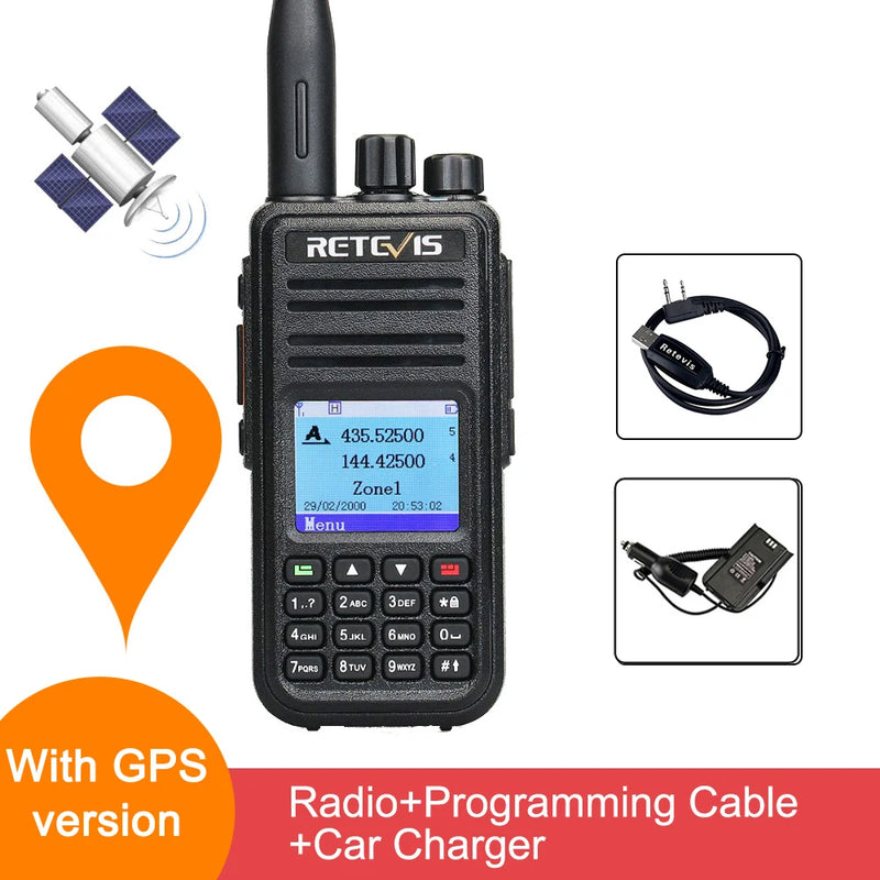 Retevis RT3S – O Rádio Digital Que Vai Além da Comunicação
