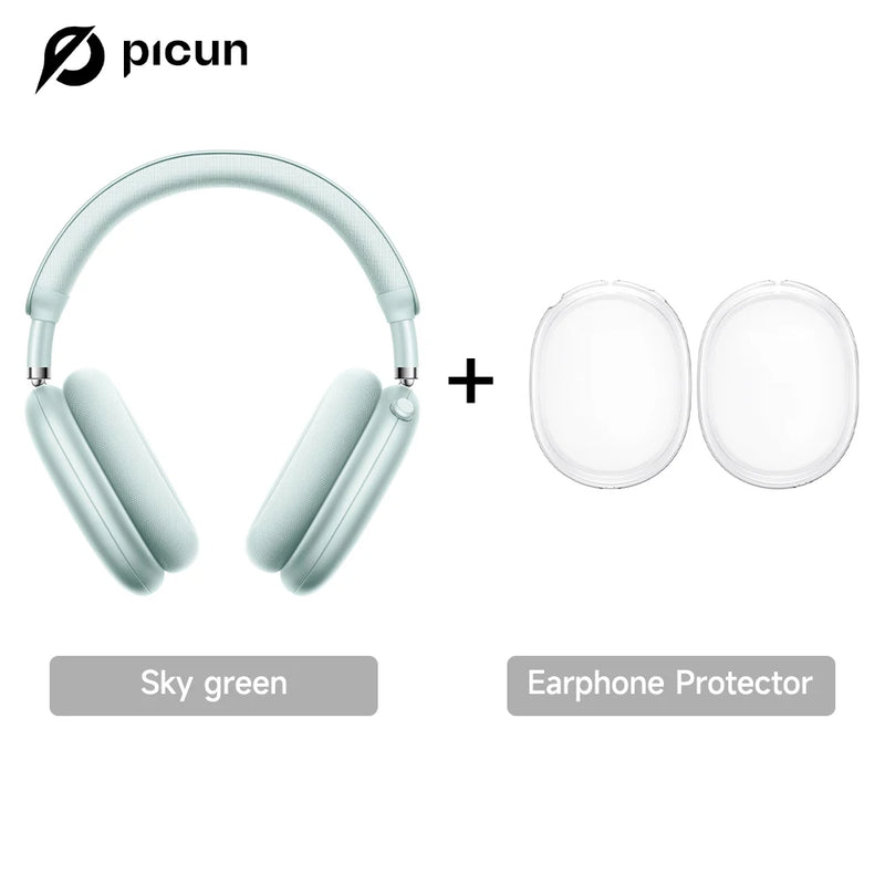 Picun F8 Pro – Headphones Bluetooth Wireless HiFi com ANC -52dB, Áudio 3D Espacial, Head Tracking, Microfone HD e Latência Ultra-Baixa.