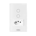 Interruptor Inteligente Wi-Fi Touch – Compatível com Alexa, Google e Tuya, Com Neutro
