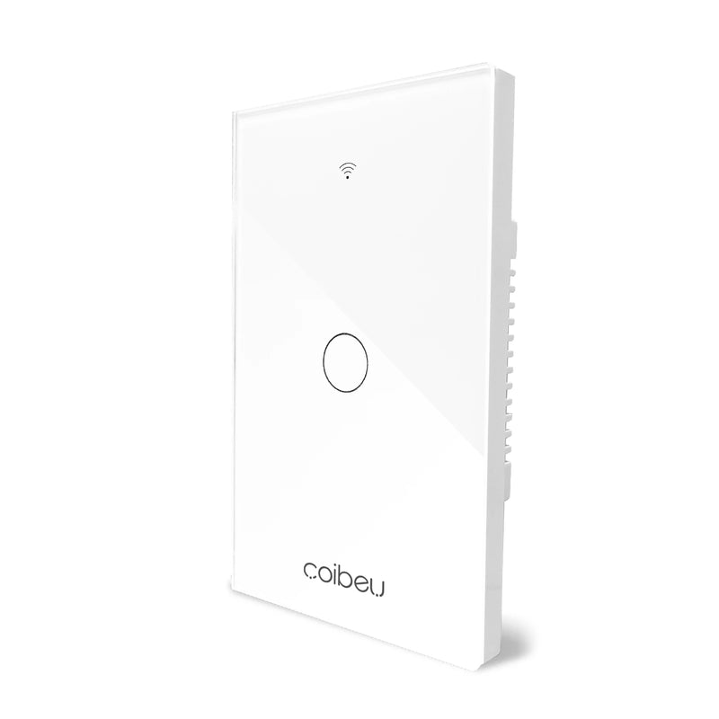 Interruptor Inteligente Wi-Fi Touch – Compatível com Alexa, Google e Tuya, Com Neutro