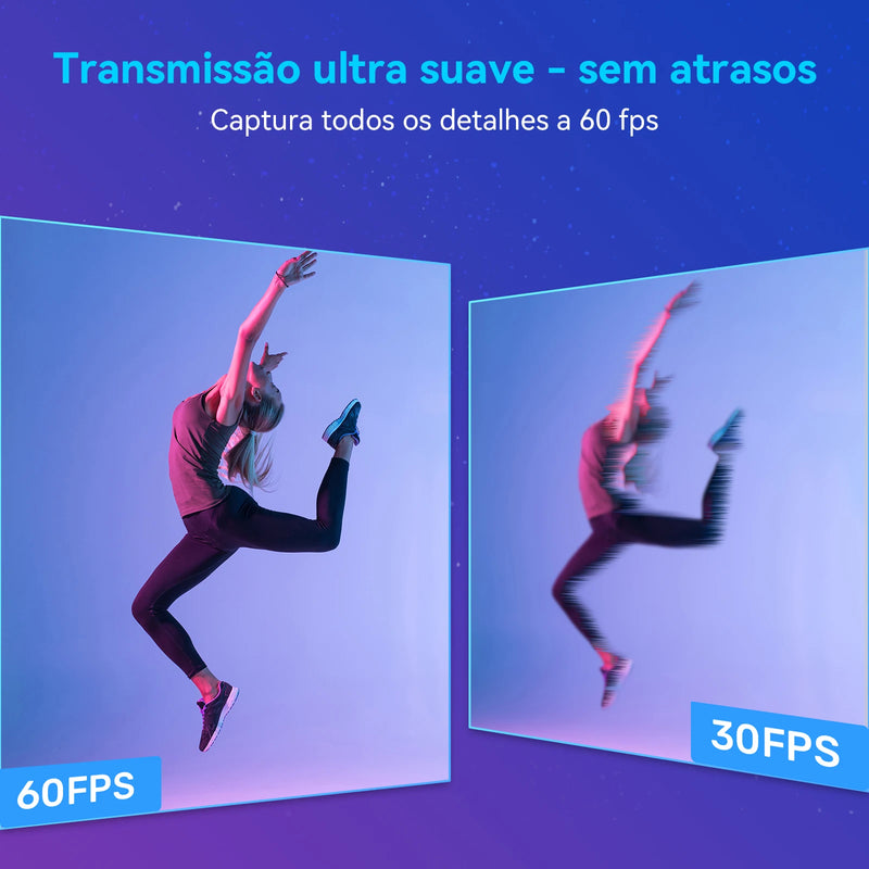 Webcam EMEET S600 4K Ultra HD | 1080p 60FPS | Autofoco Rápido | Microfones com Cancelamento de Ruído + Tampa de Privacidade – Ideal para Lives, YouTube, TikTok e Reuniões Online