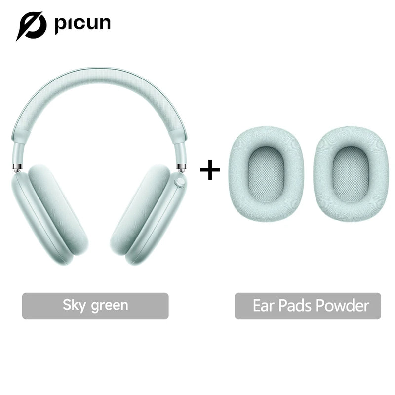 Picun F8 Pro – Headphones Bluetooth Wireless HiFi com ANC -52dB, Áudio 3D Espacial, Head Tracking, Microfone HD e Latência Ultra-Baixa.